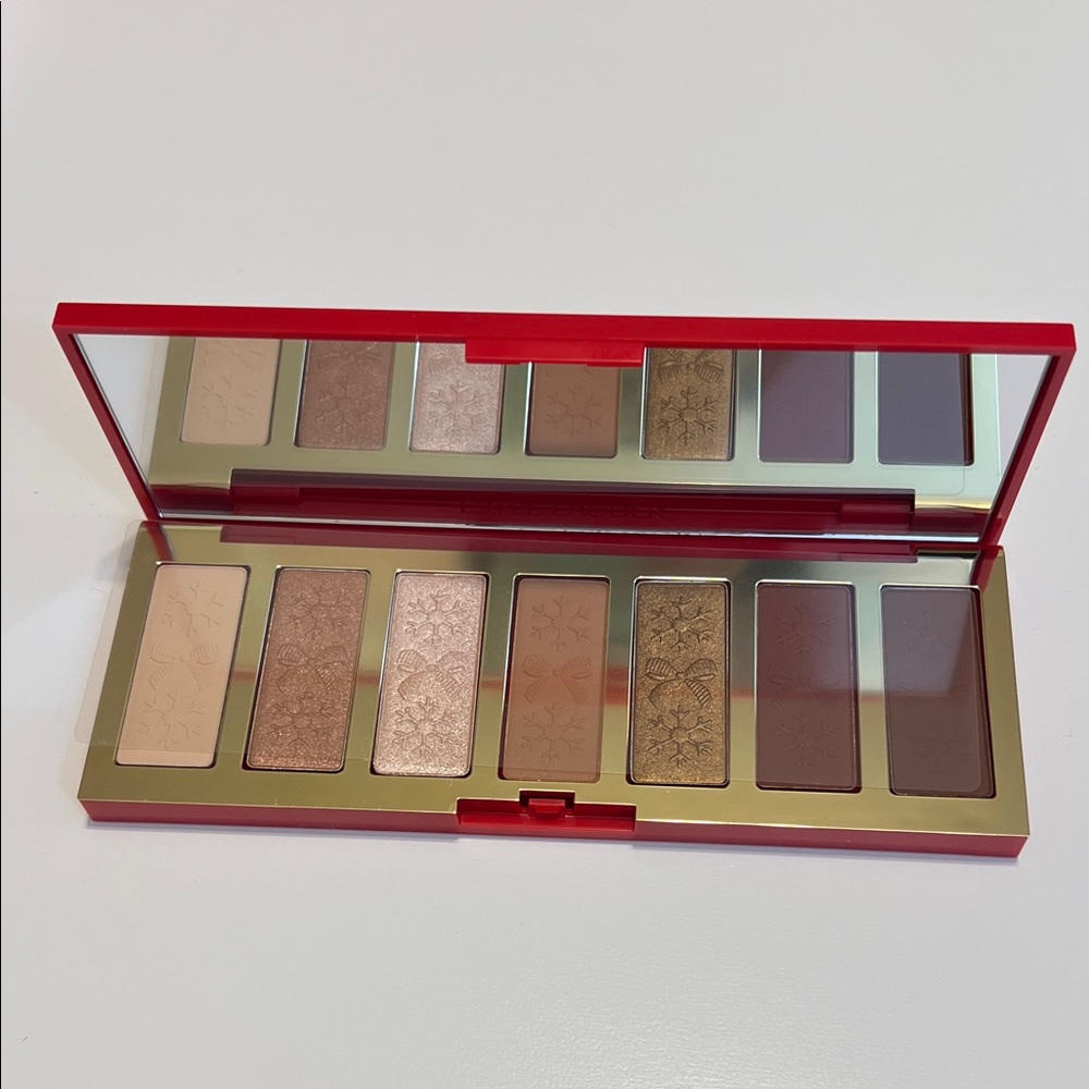 Estee Lauder Radiant Eyeshadow Palette - Cream, Gold, Brown